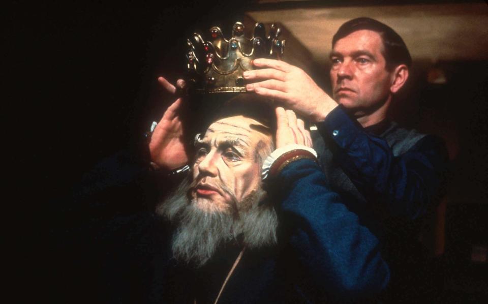 Albert Finney and Tom Courtenay in the 1983 film version of The Dresser - Film Stills