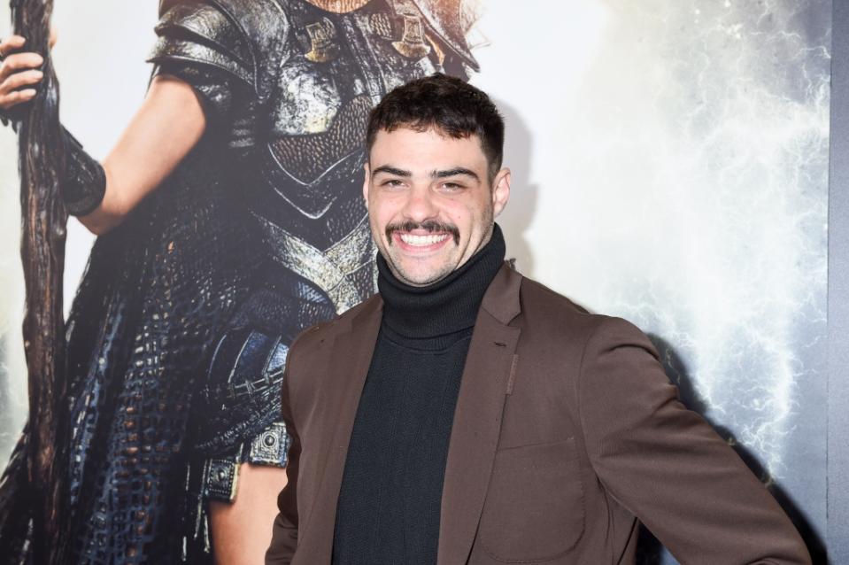 Noah Centineo at the premiere of &quot;Shazam! Fury of the Gods&quot; held at Regency Village Theatre on March 14, 2023 in Los Angeles, California.