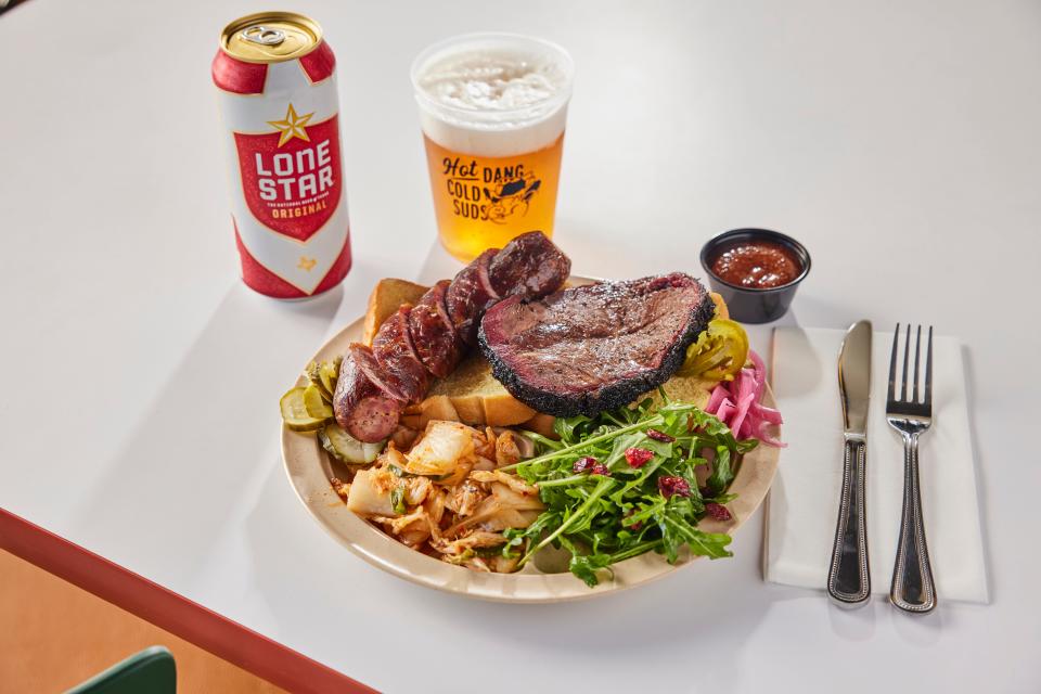 Smoked meats can be ordered as sandwiches, as part of a plate or by the quarter pound at LeRoy and Lewis.