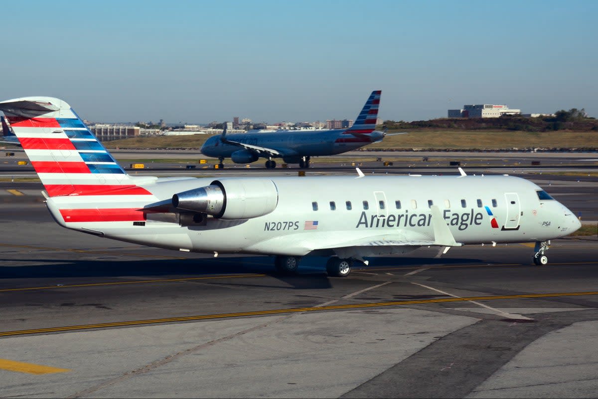 The US airport worker had been repeatedly told to stay away from the engine, a report found  (Getty Images)