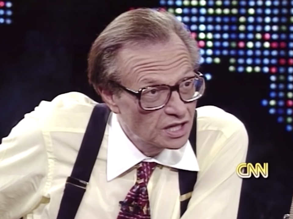 Larry King on "Larry King Live"