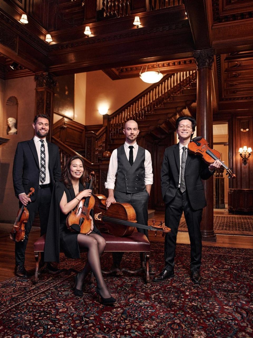 International Classical Concerts presents the Dover String Quartet Saturday, March 16, 2024 at Palm Desert Community Presbyterian Church.