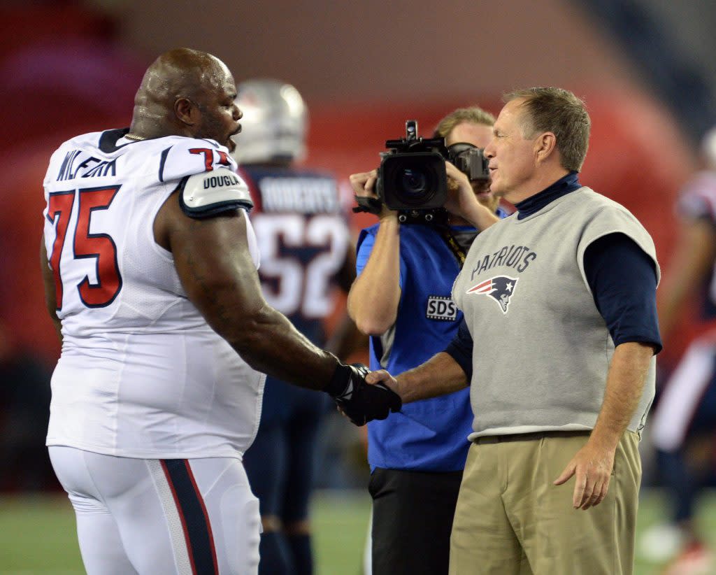 New England Patriots at the Super Bowl: Vince Wilfork is the