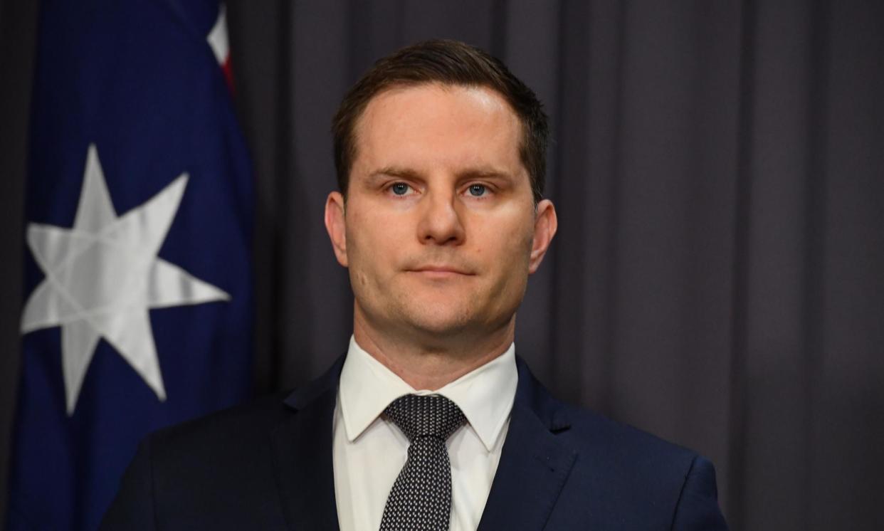 <span>The high court ruled that then immigration minister Alex Hawke could rely on department briefs that accurately summarise material relating to visa decisions.</span><span>Photograph: Mick Tsikas/AAP</span>