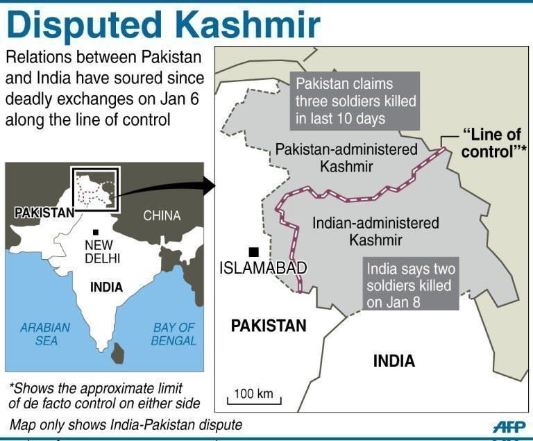 Police in Indian Kashmir have warned residents to build underground bunkers to prepare for a possible nuclear war in the disputed region, which is on edge after a string of deadly border clashes