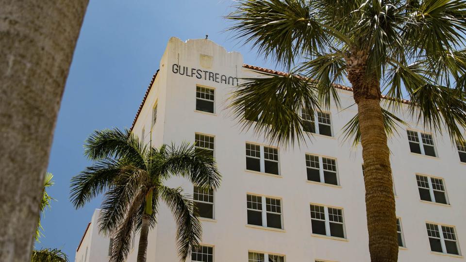 The Gulfstream Hotel at 1 Lake Avenue in Lake Worth Beach in a 2018 photo.