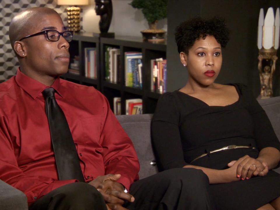 Monet and Vaughn, "Married At First Sight."