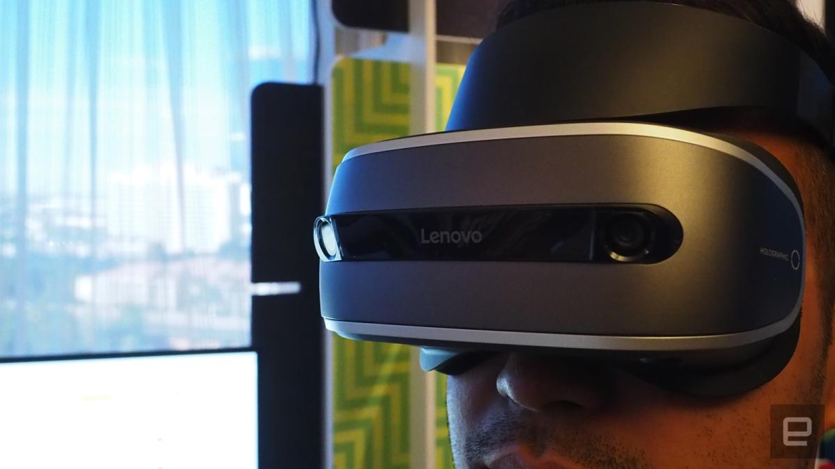 Lenovo's VR headset coming for less than $400 Engadget
