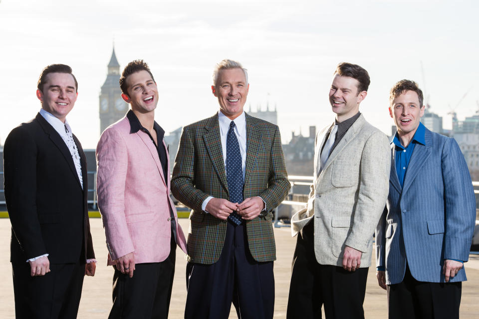 The new-look Spandau Ballet. (Getty)