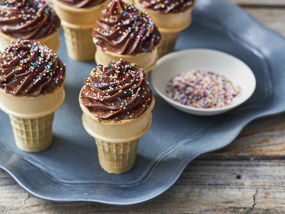 Ice Cream Cone Cupcakes