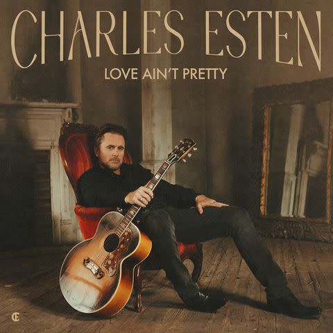 <p>Mary Hooper / Milkglass Creative</p> Charles Esten 'Love Ain't Pretty' Album Cover