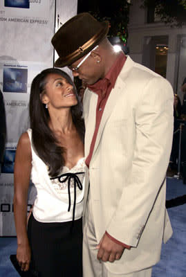 Jada Pinkett-Smith and Will Smith at the Los Angeles premiere of Twentieth Century Fox's I, Robot