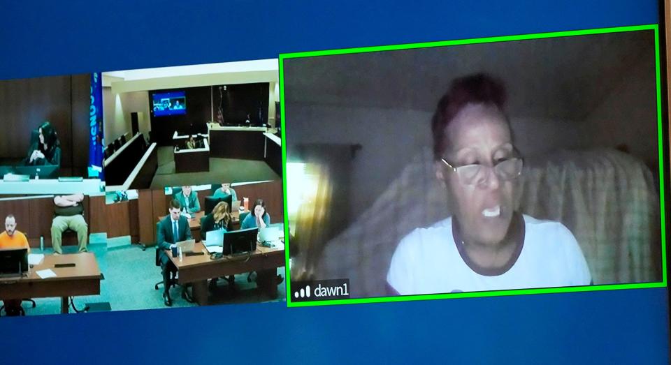 Darrell Brooks' mother Dawn Woods spoke on Brooks' behalf via Zoom before her son received six consecutive life sentences in the Waukesha Christmas Parade attack.