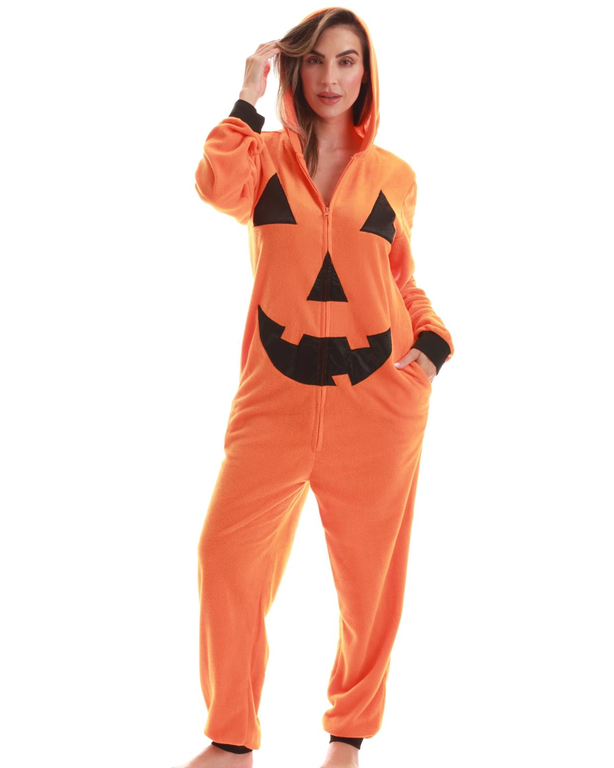 <p><a href="https://go.redirectingat.com?id=74968X1596630&url=https%3A%2F%2Fwww.walmart.com%2Fip%2FJust-Love-Adult-Halloween-Onesie-Costumes-Pumpkin-X-Small%2F1483570544&sref=https%3A%2F%2Fwww.thepioneerwoman.com%2Fholidays-celebrations%2Fg44544172%2Fwalmart-halloween-costumes%2F" data-i13n="elm:affiliate_link;elmt:premonetized" rel="sponsored" target="_blank" data-ylk="slk:Shop Now;elm:affiliate_link;elmt:premonetized;itc:0;sec:content-canvas" class="link rapid-noclick-resp rapid-with-clickid etailiffa-link">Shop Now</a></p> <p>Pumpkin Onesie</p> <p>walmart.com</p> <p>$39.99</p><span class="copyright">Walmart</span>