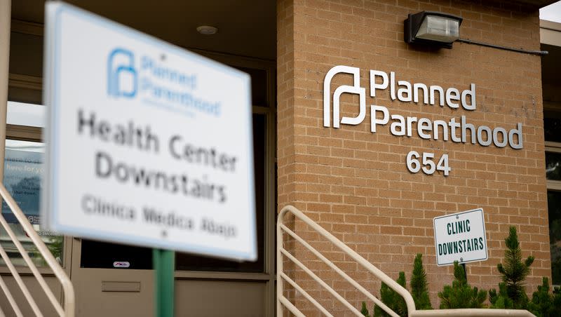 The Planned Parenthood Salt Lake Health Center in Salt Lake City is pictured on Tuesday, June 6, 2023.