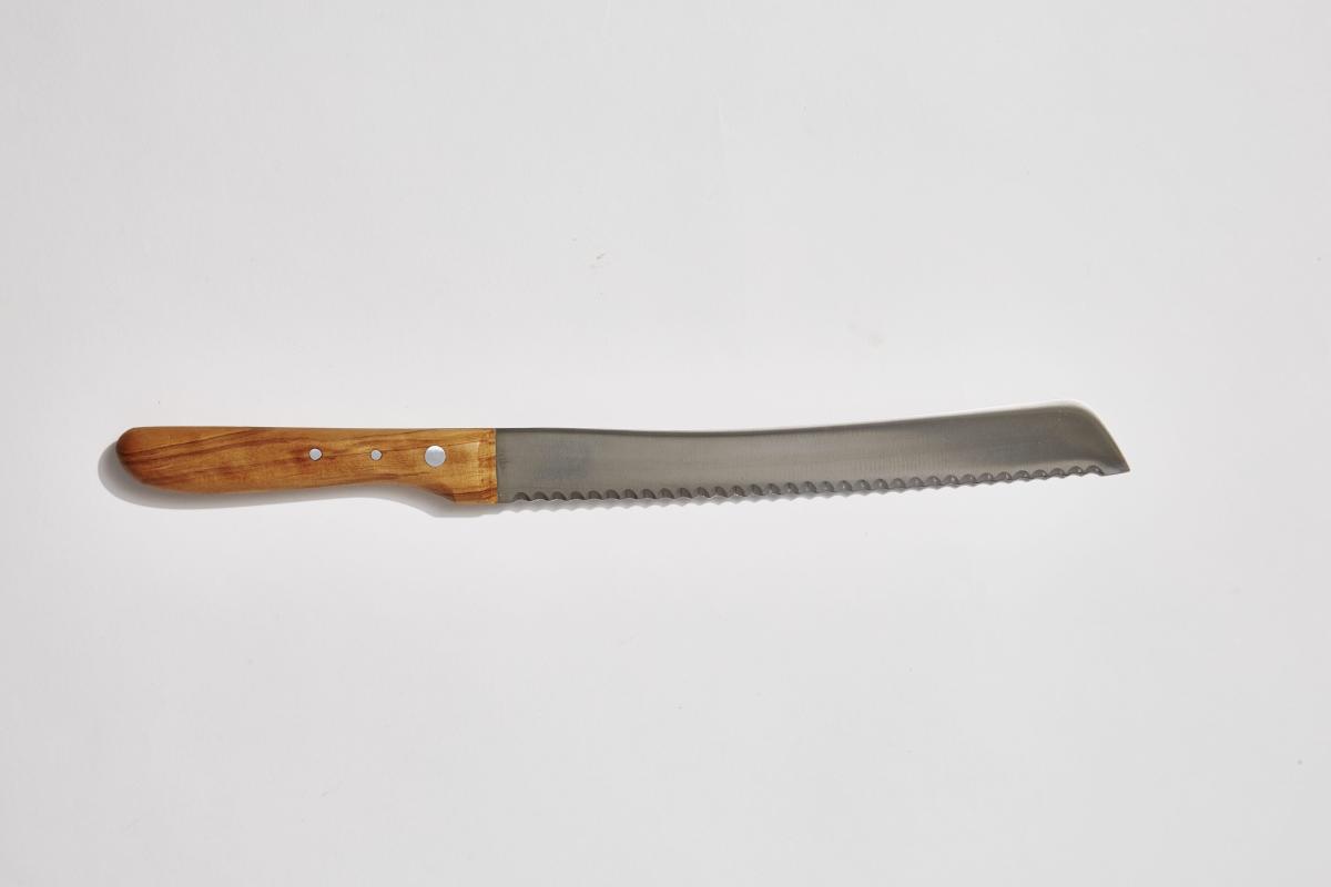 Cherry Wood Bread Knife, Wooden Knife, Bread Knife, Bread Saw