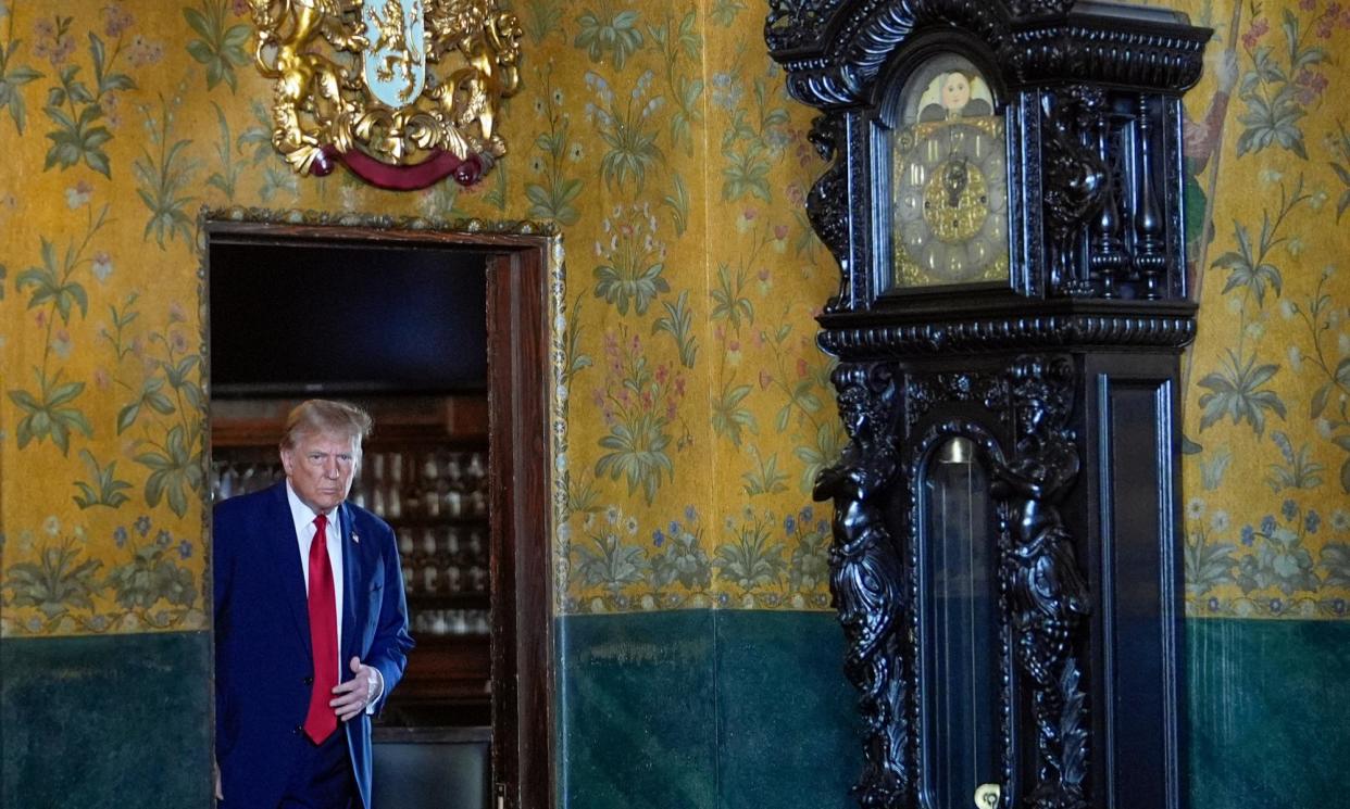 <span>Donald Trump at Mar-a-Lago on Tuesday.</span><span>Photograph: Rebecca Blackwell/AP</span>