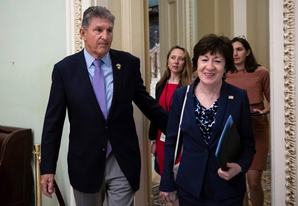 Sens. Joe Manchin and Susan Collins