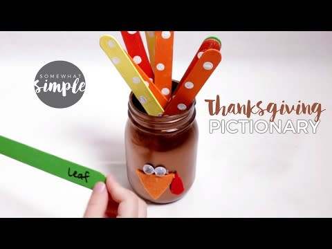 <p>DIY your very own turkey-tastic version of the classic game with this easy project.</p><p><a class="link " href="https://www.amazon.com/Acerich-Sticks-Wooden-Popsicle-Length/dp/B01ECBIQAI/?tag=syn-yahoo-20&ascsubtag=%5Bartid%7C10050.g.4698%5Bsrc%7Cyahoo-us" rel="nofollow noopener" target="_blank" data-ylk="slk:Shop Now;elm:context_link;itc:0;sec:content-canvas">Shop Now</a></p><p><a href="https://www.youtube.com/watch?v=VSGs-bSRFyI" rel="nofollow noopener" target="_blank" data-ylk="slk:See the original post on Youtube;elm:context_link;itc:0;sec:content-canvas" class="link ">See the original post on Youtube</a></p>