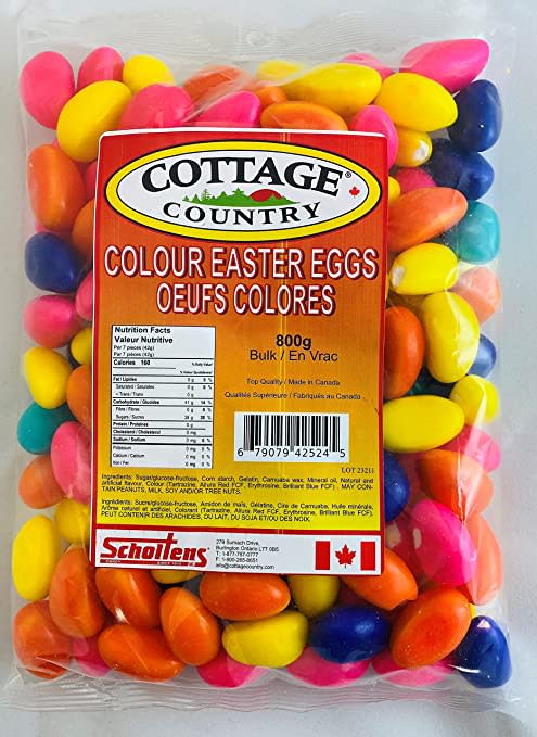 Cottage Country Colour Easter Eggs. Image via Amazon.