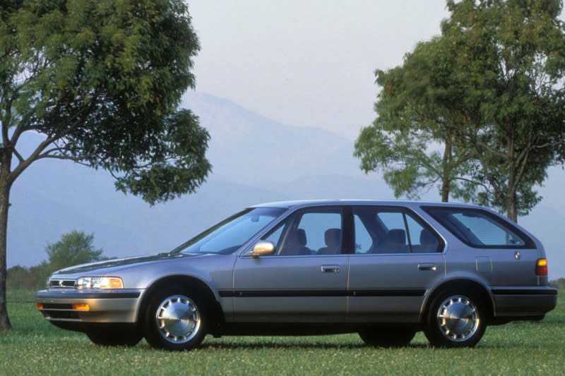 90年代前，旅行車主要仍被賦予較濃厚的工作屬性。(圖為四代Honda Accord Wagon)