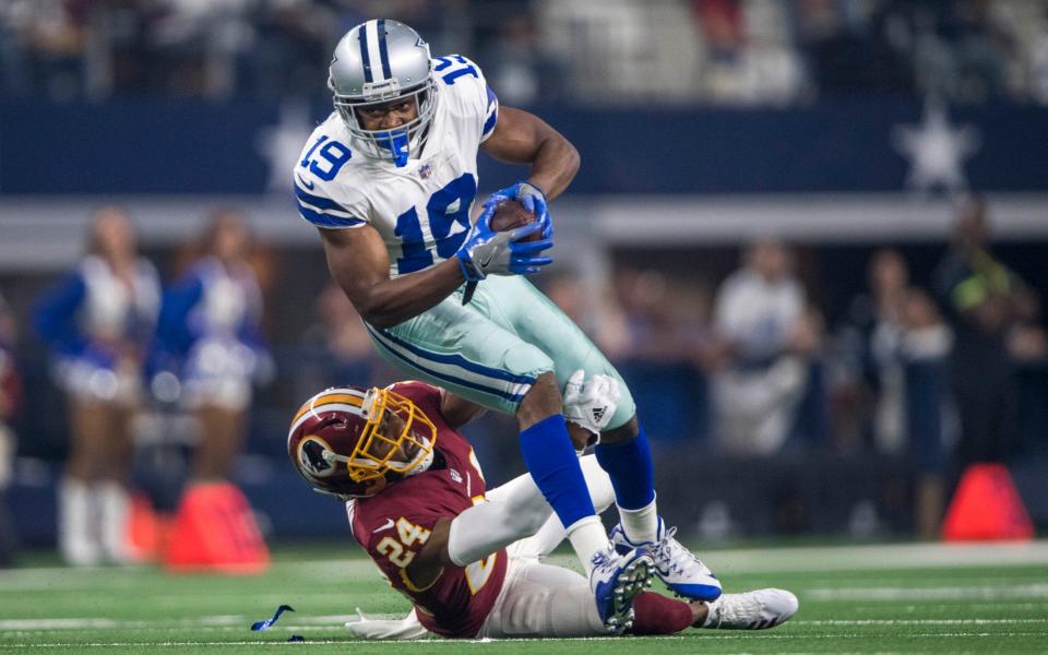 Amari Cooper had 180 yards receiving as the Cowboys beat the Redskins on Thanksgiving - USA TODAY Sports