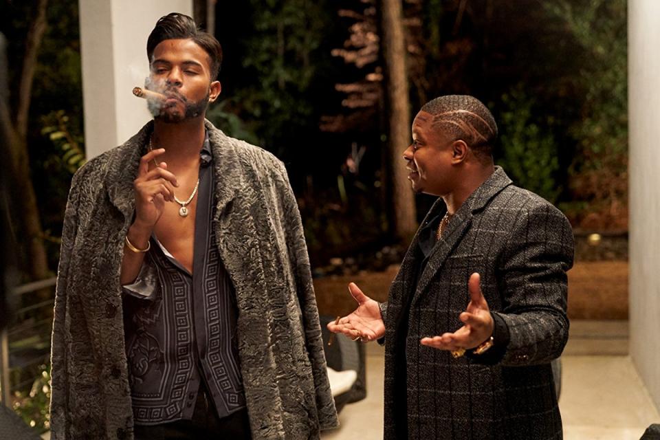 Trevor Jackson and Jason Mitchell in<em> SuperFly.</em> (Photo: Sony)