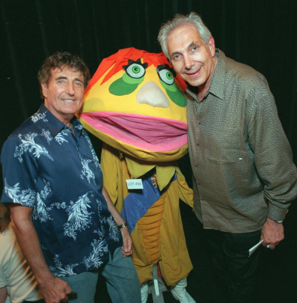 Krofft, right, and his brother Sid were puppeteers who broke into television and ended up getting stars on the Hollywood Walk of Fame.