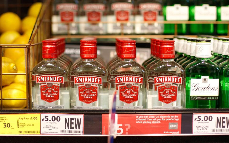 Diageo Smirnoff Russia Ukraine sanctions - &#xa0;REUTERS/Suzanne Plunkett