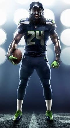 Nike Unveils New Seattle Seahawks Football Uniforms