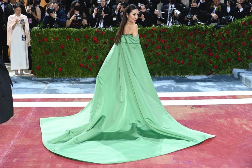 Michelle Yeoh attends The 2022 Met Gala celebrating In America: An Anthology of Fashion at the The Metropolitan Museum of Art in New York City on May 2, 2022. - Credit: DPRF/STAR MAX/IPx