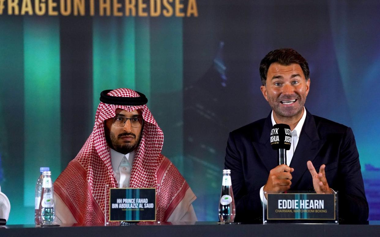 Eddie Hearn: 'I'd come to Saudi Arabia even if I felt it was immoral' - PA