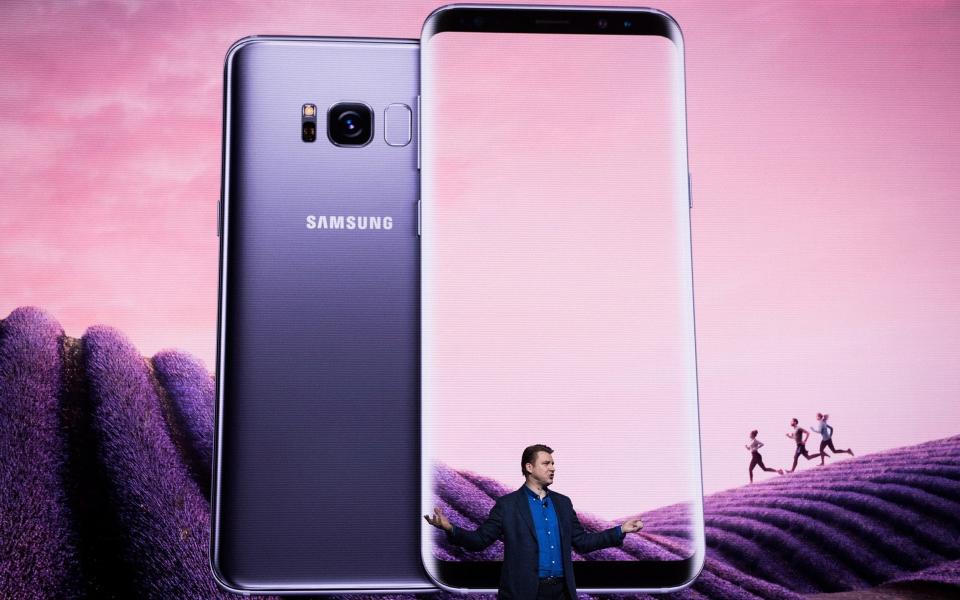 Samsung unveiling the Galaxy S8 - Bloomberg