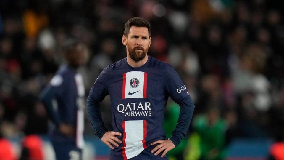 Lionel Messi durante el partido entre el Paris Saint-Germain y Angers, celebrado el 11 de enero de 2023 en París.