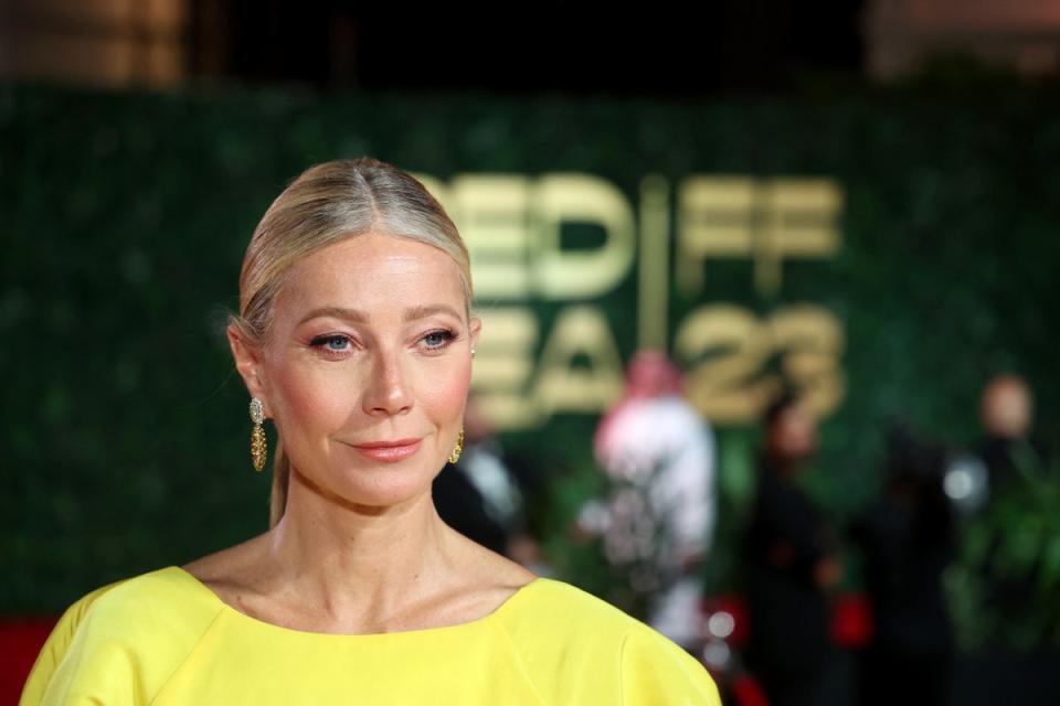 Gwyneth Paltrow at the RSFF closing ceremony (Red Sea Film Festival/AFP via Getty)