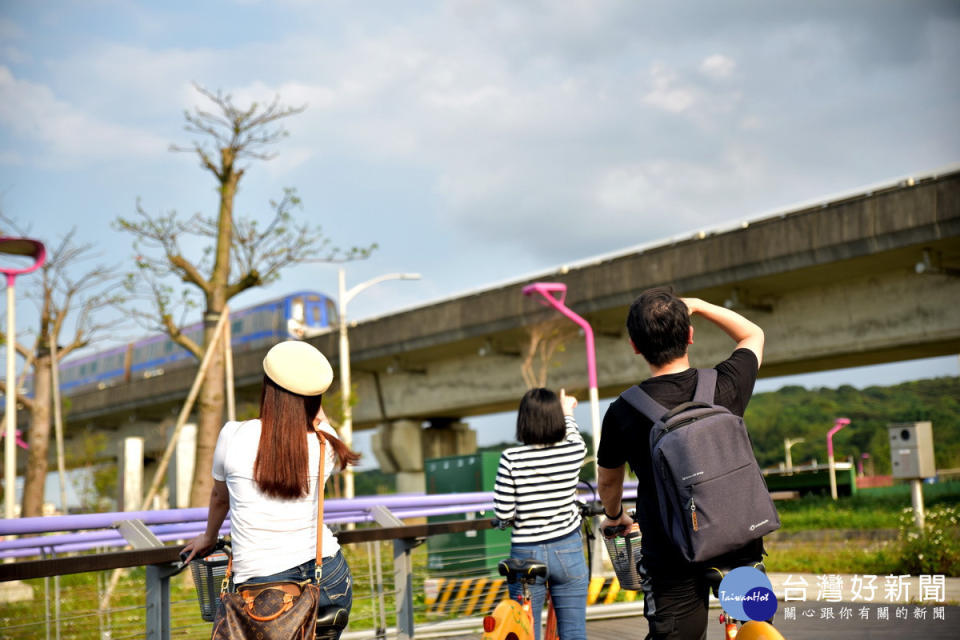 一騎Fun空小旅行---A10山鼻站腳踏車慢慢騎乘欣賞沿途美景。