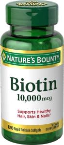 Nature's Bounty Biotin Supplement