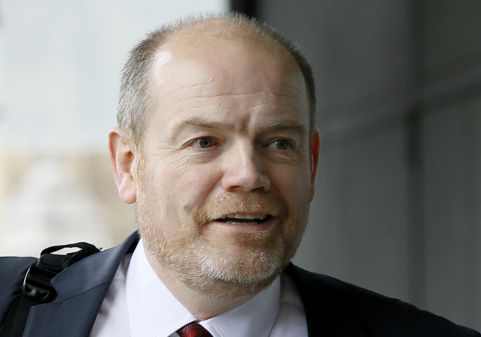 FILE - Former BBC Director General Mark Thompson arrives at Portcullis House in London, Monday, Sept. 9, 2013. Thompson was appointed as chair and CEO of CNN by David Zaslav, head of the network's parent company, Warner Bros. Discovery, which made the announcement Wednesday, Aug. 30, 2023. Thompson replaces Chris Licht, who was fired in June, and a four-person team that had been running CNN in the interim.(AP Photo/Kirsty Wigglesworth)