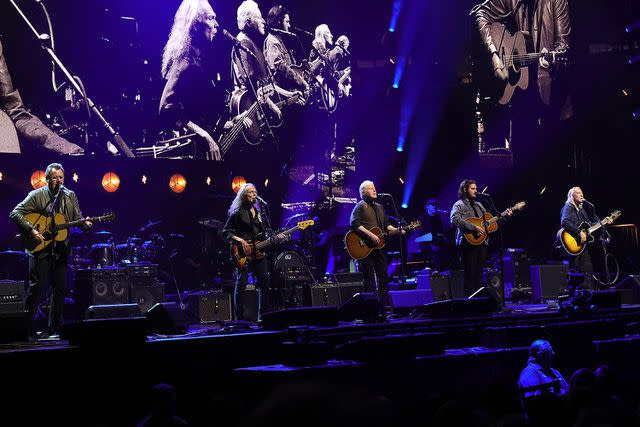 <p>Kevin Mazur/Getty</p> The Eagles