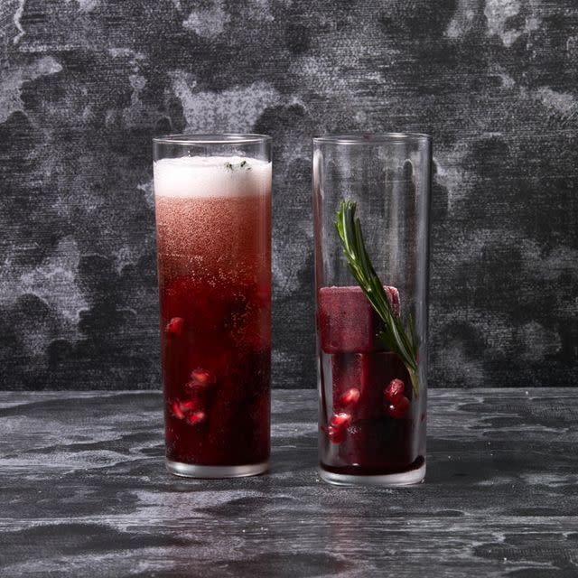 Sparkling Pomegranate Cocktail