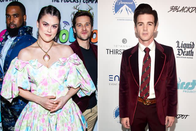 <p>Drew Bly Pockets/Shutterstock; Alberto E. Rodriguez/Getty Images for Thirst Project</p> Daniel Curtis Lee, Lindsey Shaw, Devon Werkheiser and Drake Bell