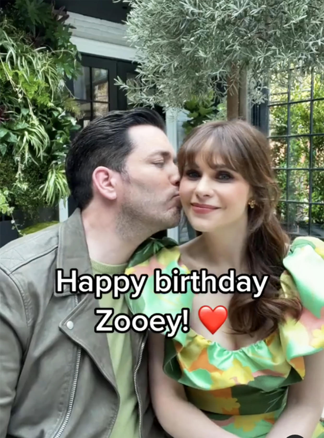 Jonathan Scott shares a sweet birthday tribute for girlfriend Zooey Deschanel on Instagram. (@jonathanscott via Instagram)