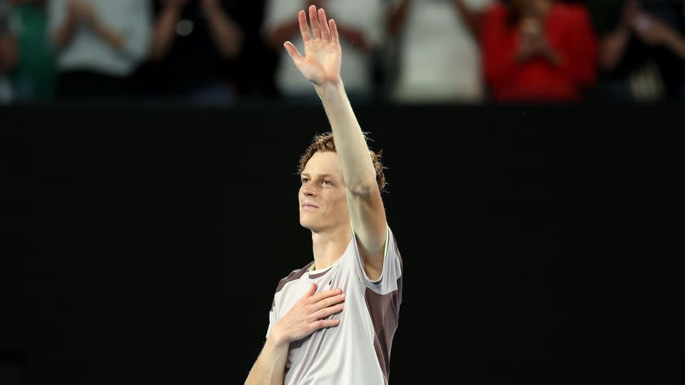 Jannik Sinner rallied to take a remarkable victory. - Cameron Spencer/Getty Images