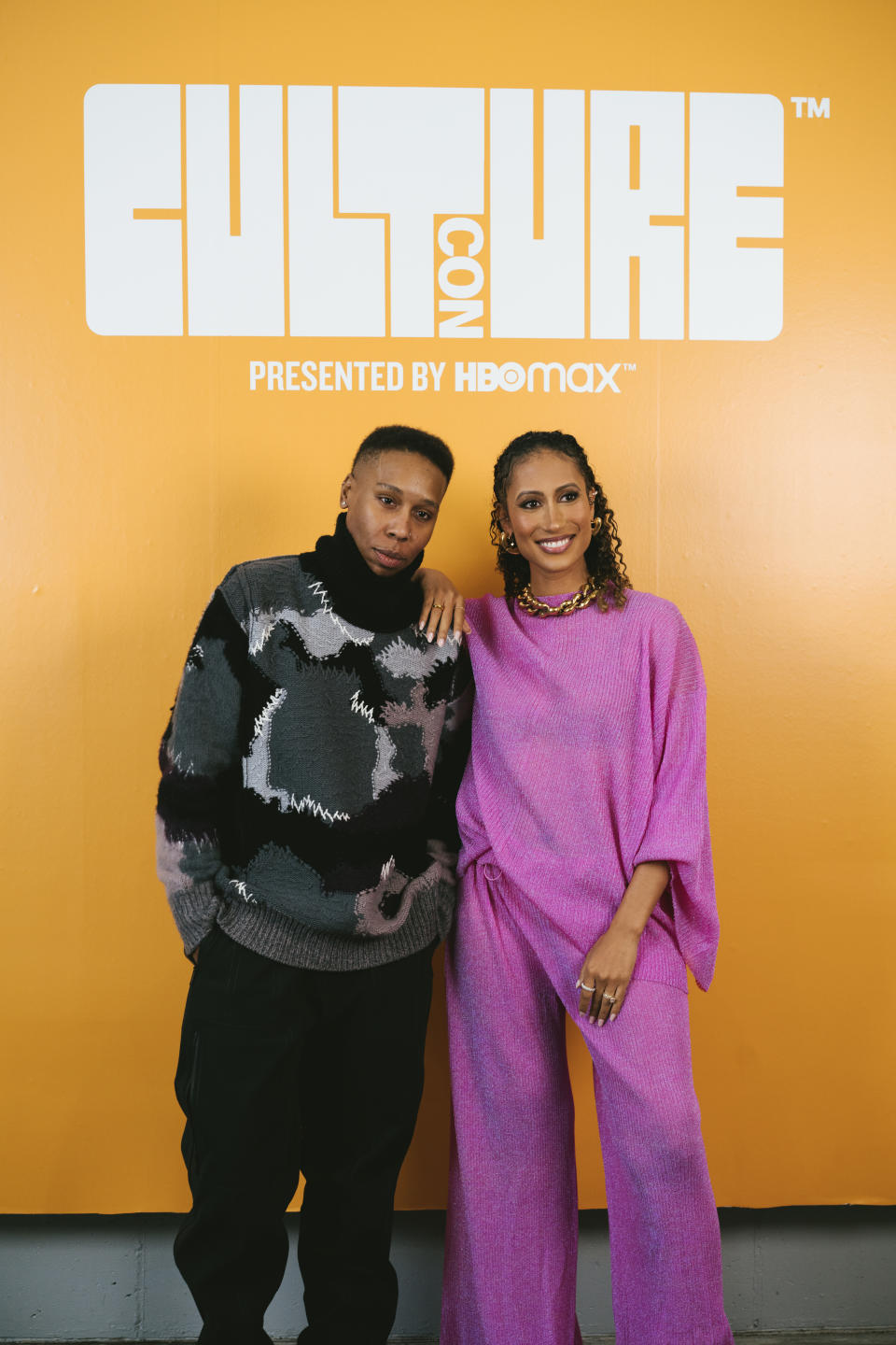 Lena Waithe and Elaine Welteroth at CultureCon NYC 2022