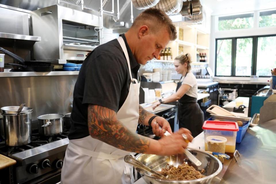 Chef Scott Crawford’s new restaurant at Raleigh-Durham International Airport will be his first in an airport.