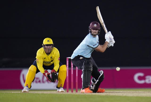 Will Jacks, right, starred as Surrey beat Hampshire (Andrew Matthews/PA)