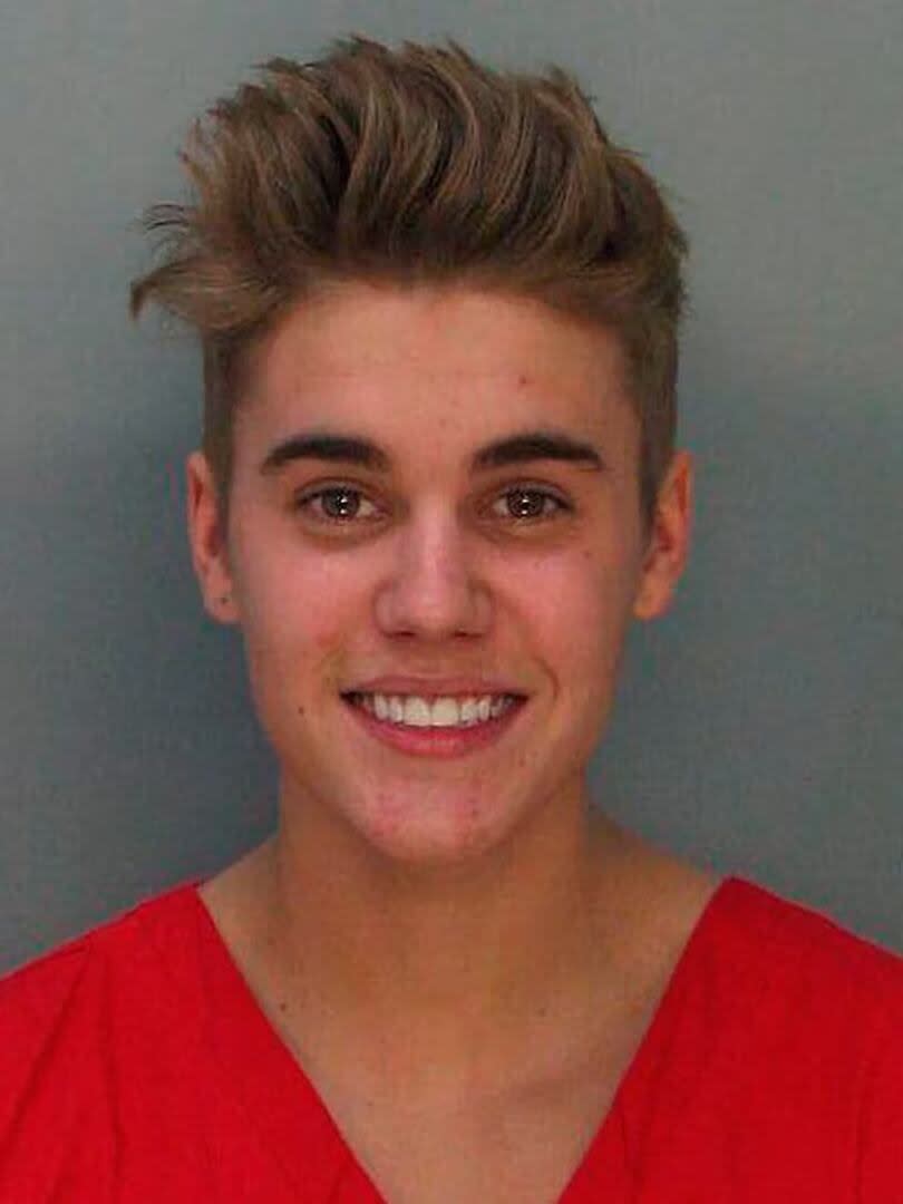 Justin Bieber fue arrestado en 2014 por conducir intoxicado un Lamborghini a alta velocidad.