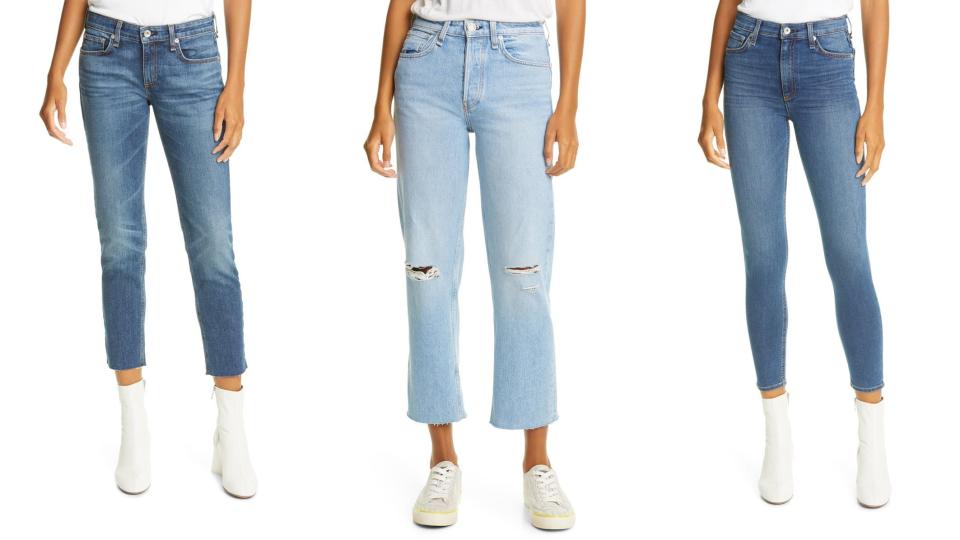 You can finally afford these trendy designer jeans.