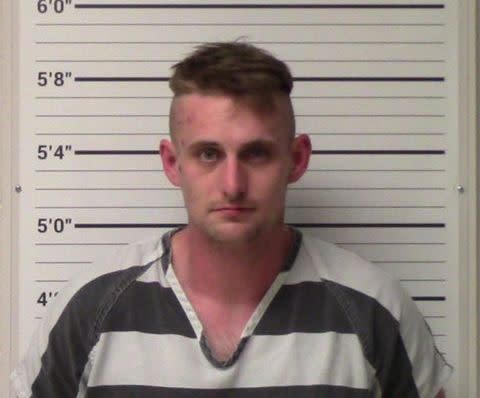 Coleman Thomas Blevins, 28, was arrested Friday after allegedly plotting to carry out a mass shooting at a Walmart. (Photo: Kerr County Sheriff's Office)