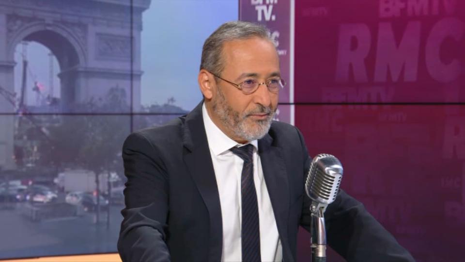 Tareq Oubrou, grand imam de Bordeaux et essayiste, invité de BFMTV lundi 25 octobre 2021 - BFMTV